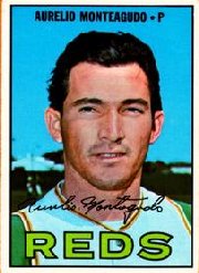 1967 Topps Baseball Cards      453     Aurelio Monteagudo